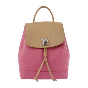 LOUIS VUITTON Pink Leather Shoulder Bag